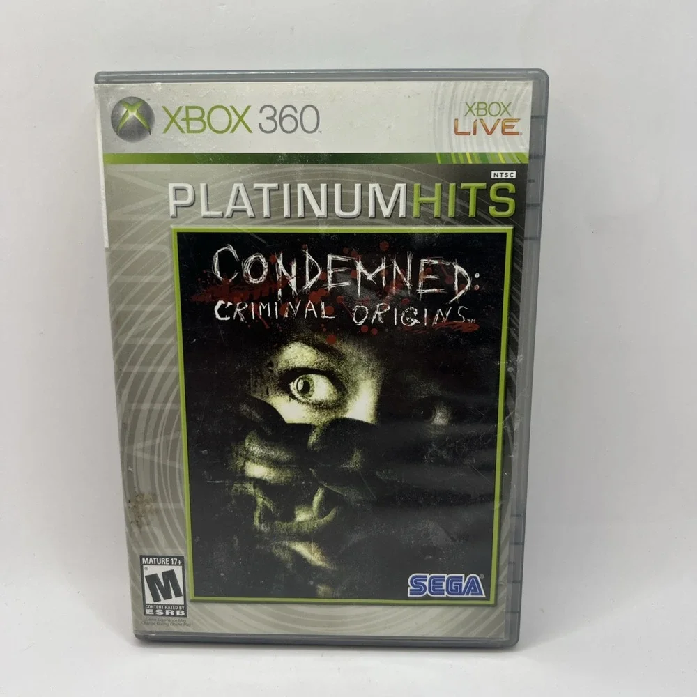 Condemned: Criminal Origins (Microsoft Xbox 360, 2005) CIB Tested